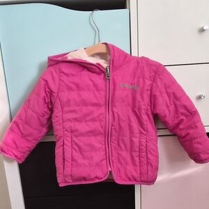 Columbia Vibrant Pink Hooded Jacket